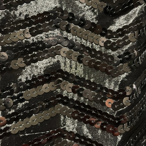 ⭐️⭐️ MODCLOTH Fanciful Fette Shift Sequin Overlay Dress NWT L - Picture 5 of 8